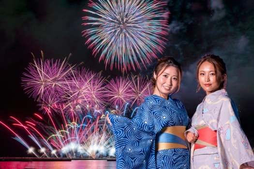 熱海海上花火大会限定！浴衣着付けプラン