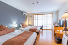 【禁煙】洋室ツイン 落ち着いたベッドのお部屋 【禁煙】洋室ツイン 落ち着いたベッドのお部屋