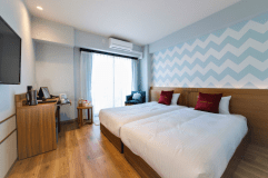 ファミリールーム【禁煙】110cmベッド幅×2台