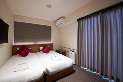 シングルルーム【禁煙】110cm幅ベッド×2台