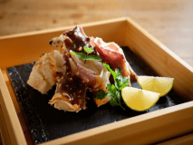 【12月〜2月限定】主菜をタラバ蟹の炭火焼に変更　〜カニのおんがえし〜