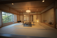 東館2間続き客室（和室12.5畳+8.5畳）
東タワー館の2間続きのお部屋です。
少人数のご旅行でも、2世帯での大人数でもご一緒にお寛ぎ頂ける、ゆったり広々としたお部屋です。