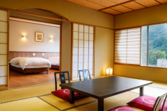 【露天風呂付き特別室：音羽】