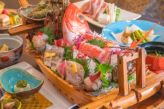 【海鮮船盛＋アワビの酒蒸し付】一番人気の海鮮プラン☆.。.:*西伊豆の漁師町で新鮮な海の幸を.。.:*☆