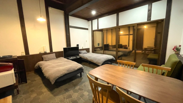 【古民家体験プラン】みちのく宮城の小京都「蔵の町むらた」の歴史的町並みの中にある古民家。たびの邸宅 鶴屋