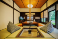 An old house estimated to be 150 years old. Enjoy a relaxing time in this simple Japanese house.