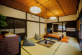 An old house estimated to be 150 years old. Enjoy a relaxing time in this simple Japanese house.