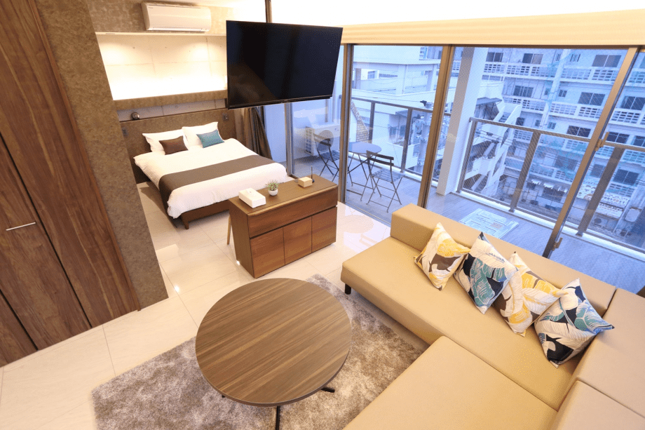 2名様利用の場合の室内セッティング例