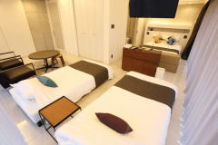 3・4名様ご利用の場合の室内セッティング例