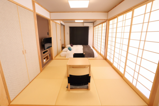 【2weeksプラン】14泊以上のご滞在でお得な料金！キッチン、洗濯機、乾燥機、Wi-Fi有り