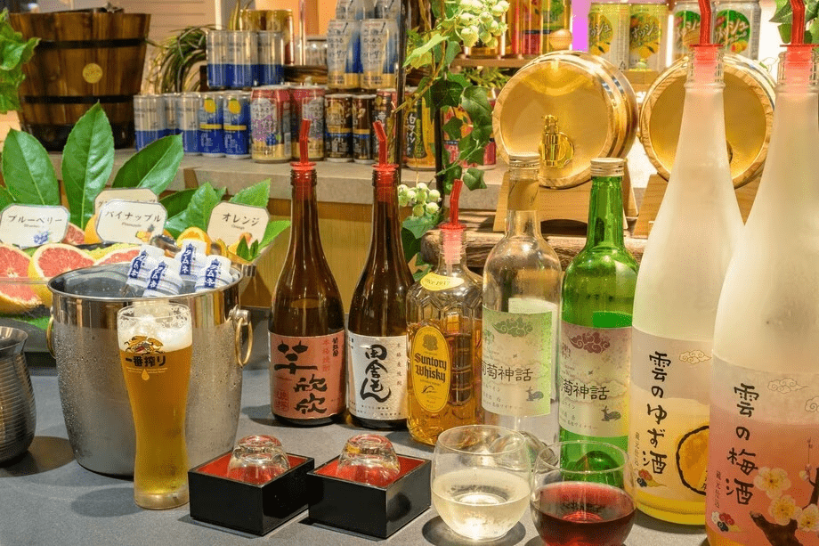 【ロビーでも夕食・朝食でも！飲み放題付】チェックインしてビールで乾杯♪アルコールもソフトドリンクも〇