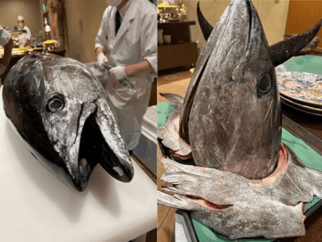 【年末年始限定】ご夕食では解体ショー開催いたします。