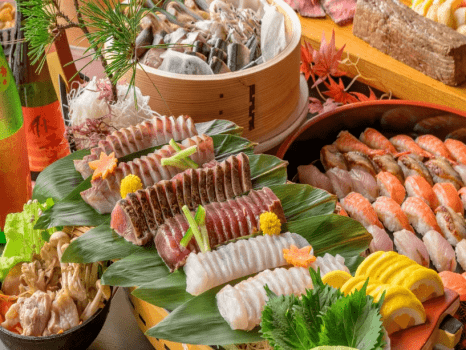 秋の旬なお魚を刺身とお寿司でどうぞ! 秋の旬なお魚を刺身とお寿司でどうぞ!