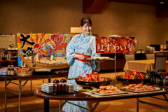 【お料理】山陰の食材をふんだんに使用した「山陰まるごとごっつおバイキング」