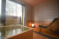 【温泉半露天風呂付客室・洗心の間】2022年1月リニューアル