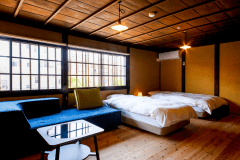 【紅緋（べにひ）】加里屋の街の雰囲気と趣を一番近くに感じるお部屋