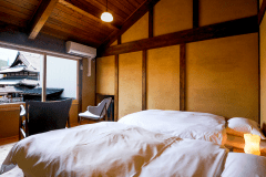 【銀朱（ぎんしゅ）】歴史と風情を感じる眺望が自慢のコンパクトなお部屋