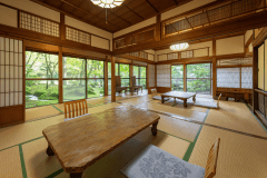 【松濤亭】各階16帖の広い離れを貸切でお楽しみください