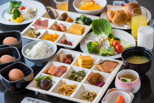 朝食バイキング／一例