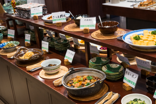 朝食バイキング／一例