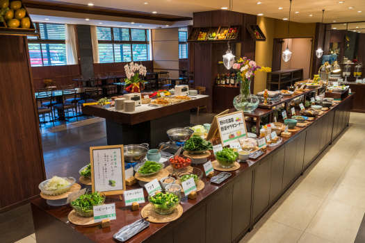 朝食バイキング