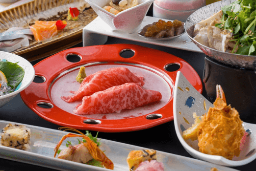 当館オリジナル"新感覚・創作炙り会席"～炙りの音と香りはあなたが創る～