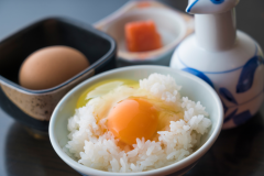3種の卵を食べ比べもできます/朝食 3種の卵を食べ比べもできます/朝食