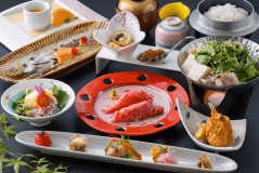 当館オリジナル"新感覚・創作炙り会席"～炙りの音と香りはあなたが創る～