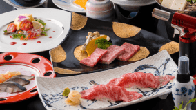 人気№1料理長おすすめ&ldquo;佐賀牛会席&rdquo;～とろけるよう佐賀牛をお寿司と陶板のWで味わう贅沢プラン～