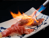 【GW前半10％OFF】【夕食時セルフ飲み放題】&ldquo;佐賀牛会席&rdquo;～佐賀牛をお寿司と陶板のWで味わう贅沢プラン～