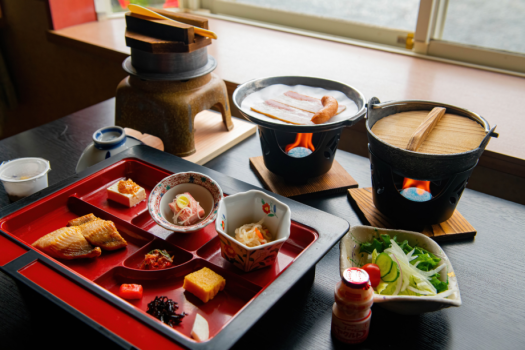 朝食一例
