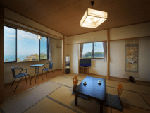 【朝陽亭 2～5名】トイレ付＜海側＞（禁煙）