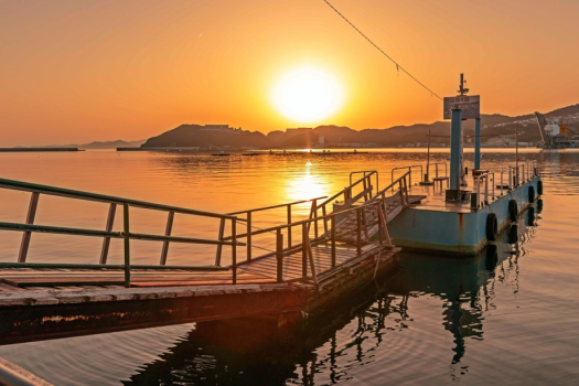 *淡路島海上ホテル専用の釣り桟橋