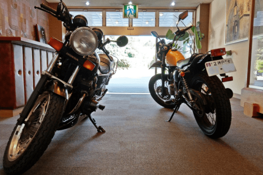 *【バイク】サイクリスト、バイカーの皆さまを応援する宿