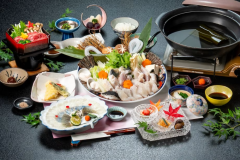 *【食事一例】冬季限定の国生会席 *【食事一例】冬季限定の国生会席