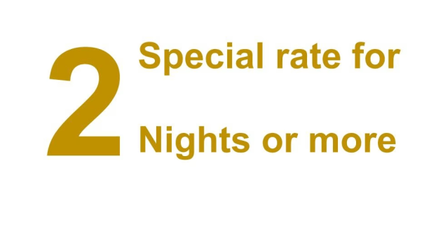 [ Free Cancellation – 3 Days Before Arrival ] Special rate for consecutive nights