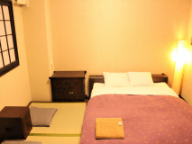 [眺望なし] ダブルルーム（ユニットバス・畳付き）