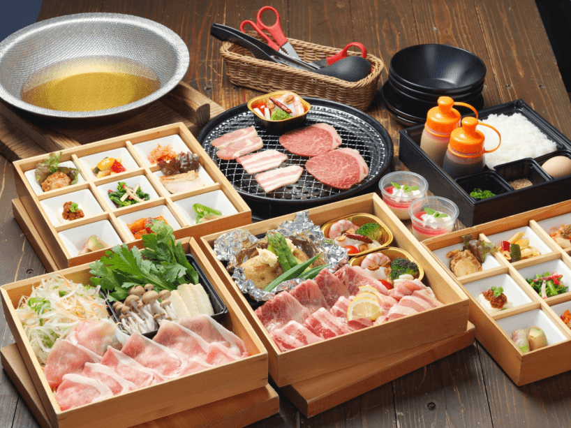 お部屋食BBQコース