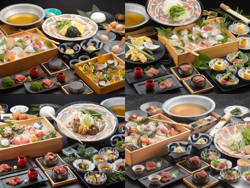 うららか旬味会席／ディナーイメージ　※季節毎に内容・お品書きは変わります（詳細はHP参照）