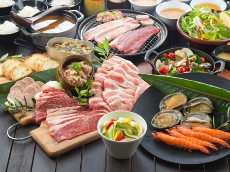 シーサイドBBQプラン