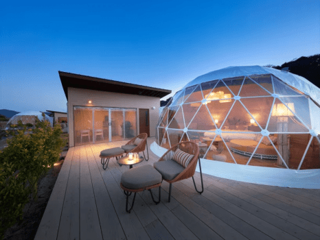 GRAX yard／ホテルライクな居心地の良さを満喫する新しいグランピング。