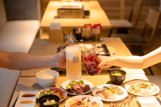 【スタンダード夕朝食付】ふらの産食材やチーズ♪＆ワイン♪飲み放題■フリードリンク90分
