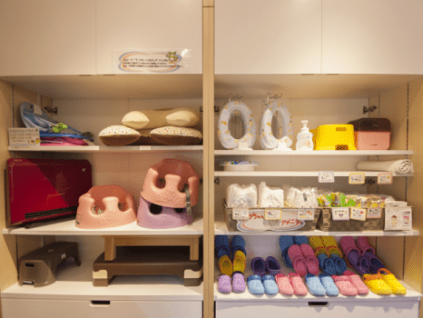 お子様用の備品を多数ご用意しています。