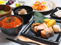 贅沢和食！豊富な和惣菜で朝から元気をチャージ