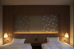 新客室「森のやすらぎ」デラックスツインルーム【禁煙】