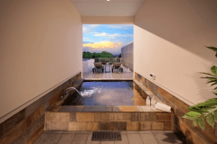 G棟〈オリエンタルクリスタルスイート Pool & Spa〉｜プール／ジャグジー／露天温泉