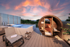 H棟〈モダンジャパニーズクリスタルスイート Pool & Spa〉｜プール／サウナ／ジャグジー／温泉