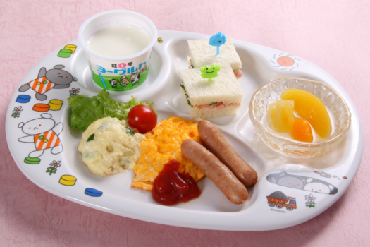 幼児の朝食一例