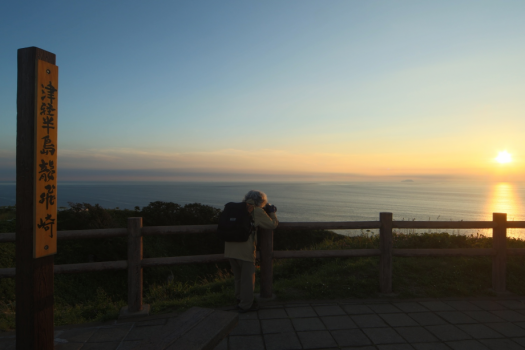 素晴らしい景色に感動