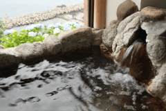 本州最北端「龍飛崎温泉」でのんびりと。